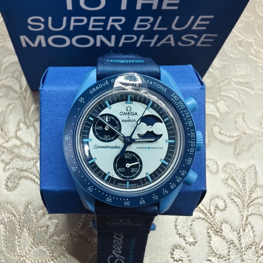 Omega x Swatch Mission to the Moonphase – Super Blue Moon